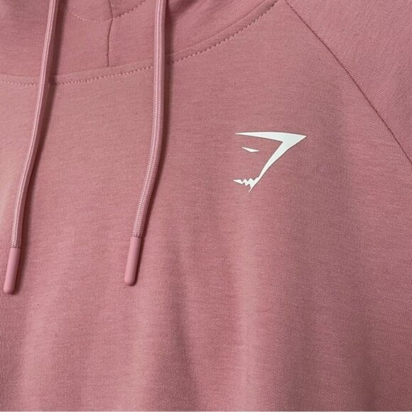 Gymshark Paige Pink Traininh Hoodie Sweatshirt US S - Picture 3 of 5